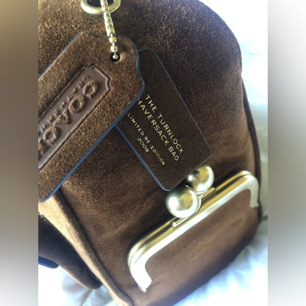 Coach Turnlock Haversack 2009 re edition. - Picture 3 of 12
